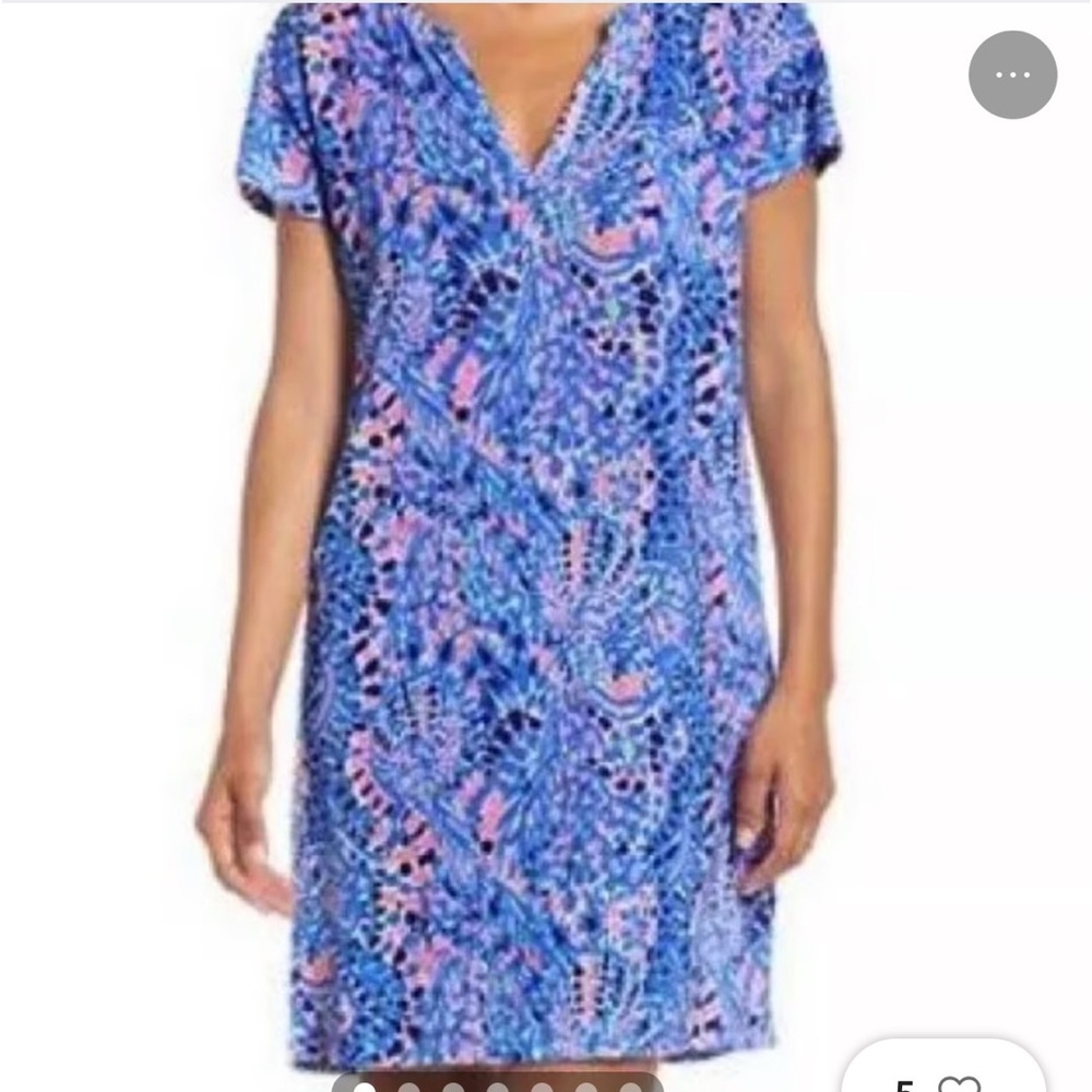 Lilly Pulitzer L Tic Tac Tile Allover Duval dress